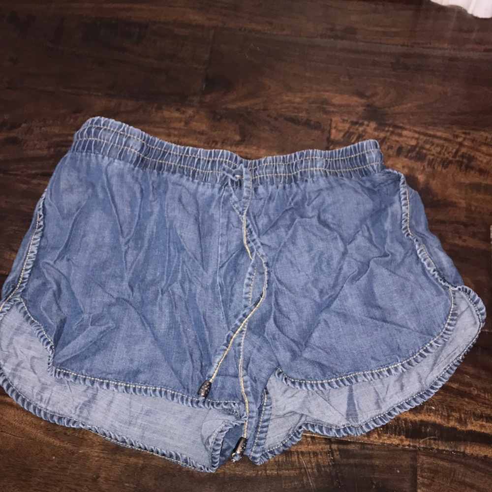 Denim flowwy shorts